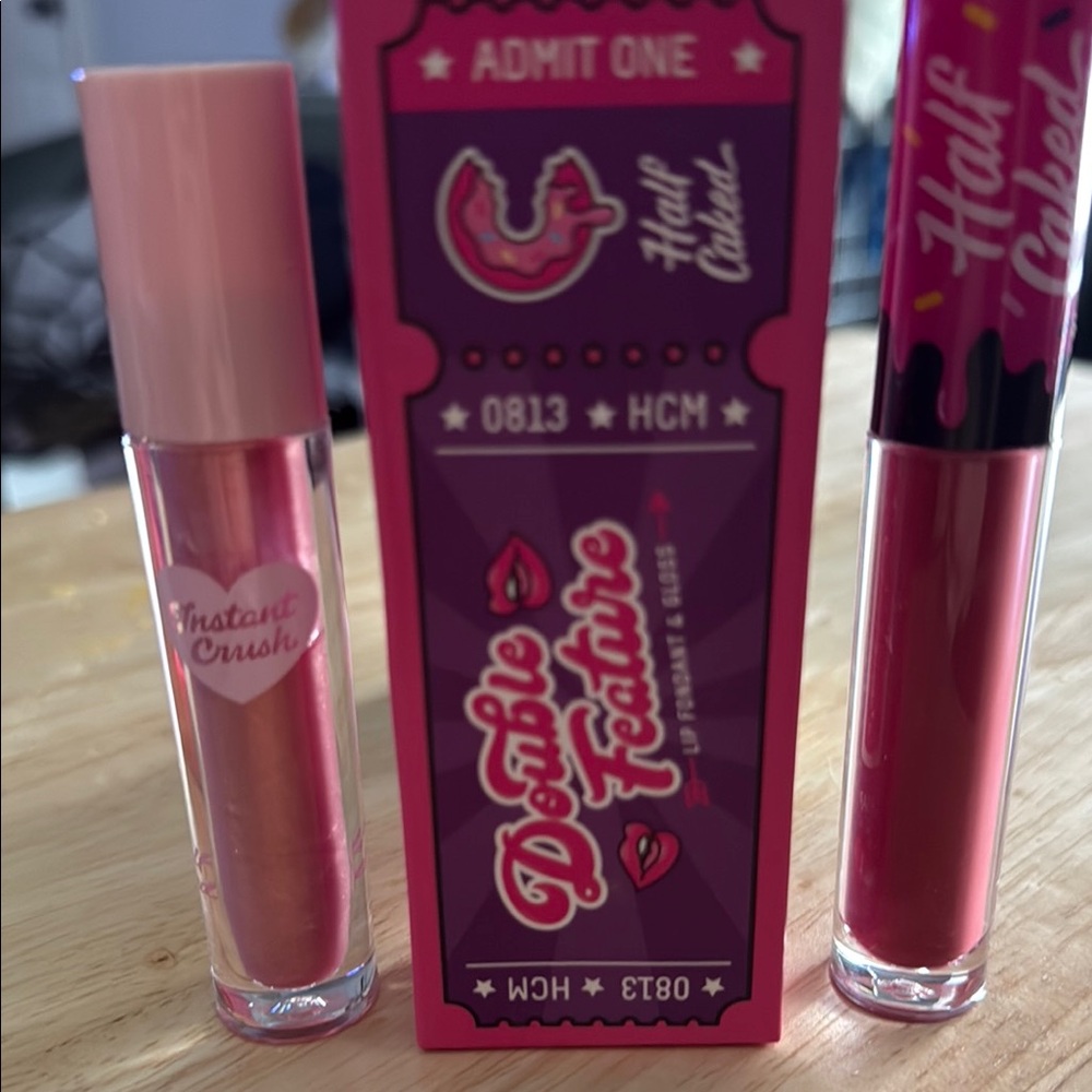 Pink Lip Balm & Gloss Set